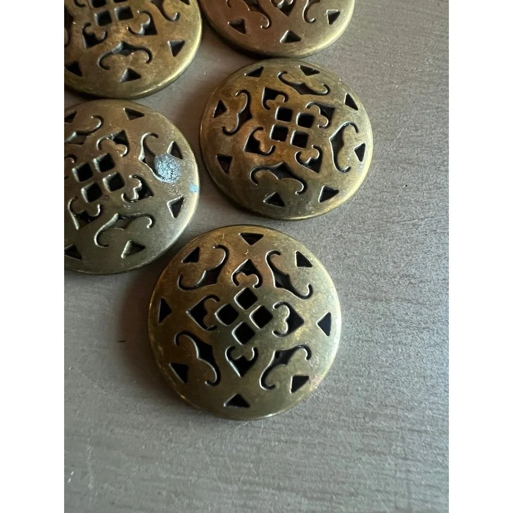 Filigree Metal Buttons 1